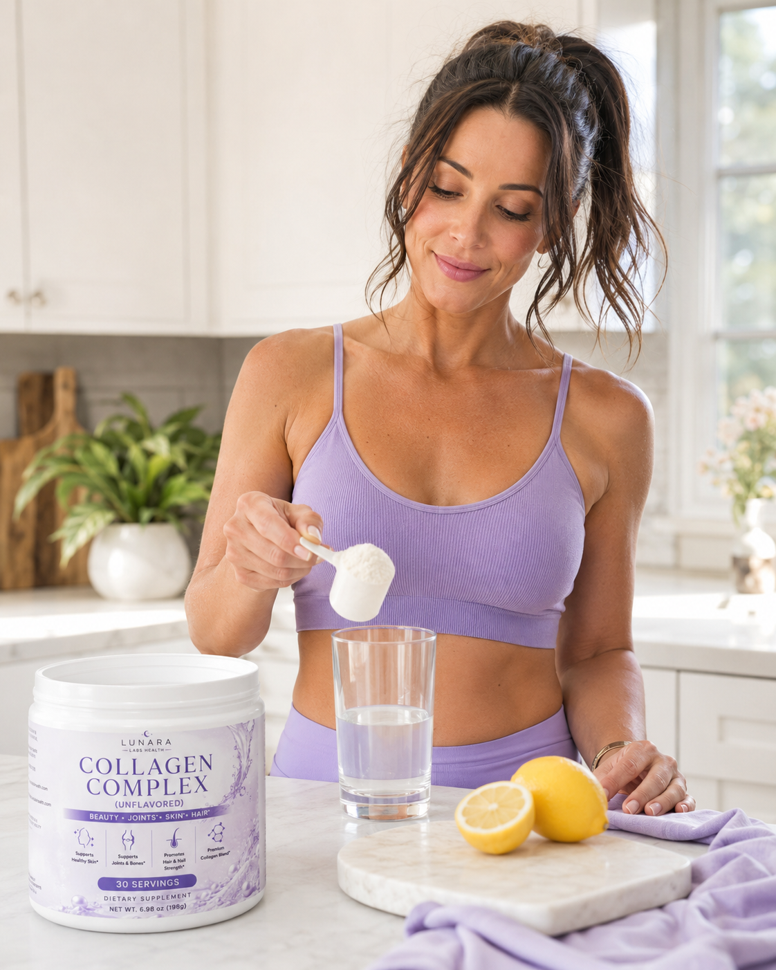 Lunara Labs Collagen Complex Powder — Joints, Skin & Hair Support