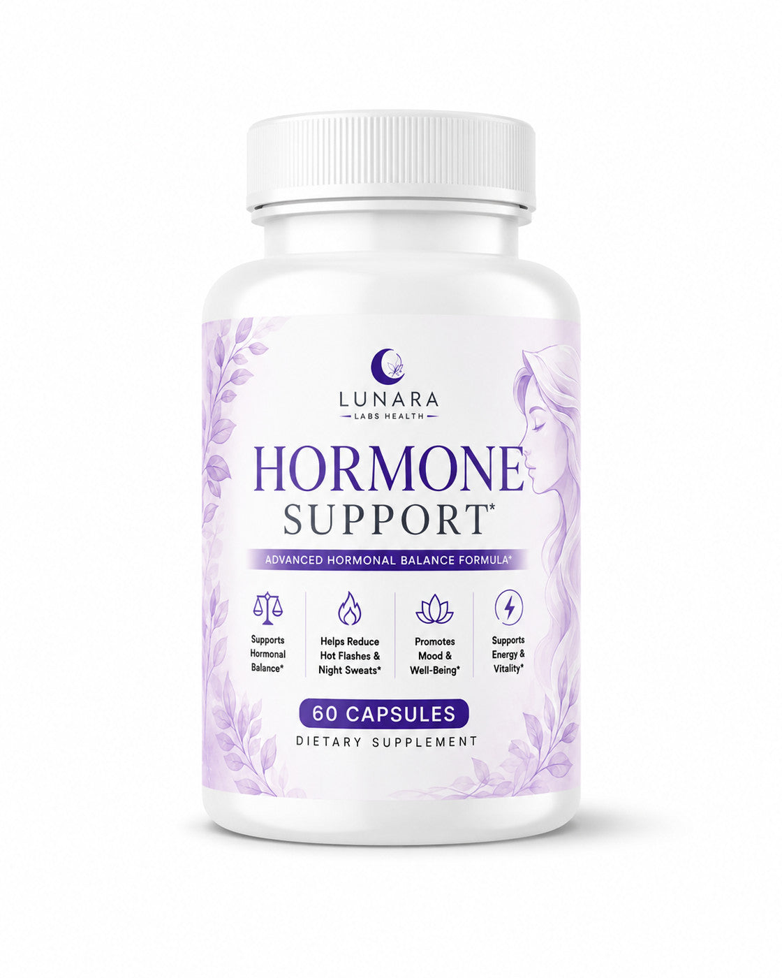Lunara Labs Hormone Support — Natural Balance & Harmony for Women